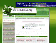 Tablet Screenshot of beltina.org
